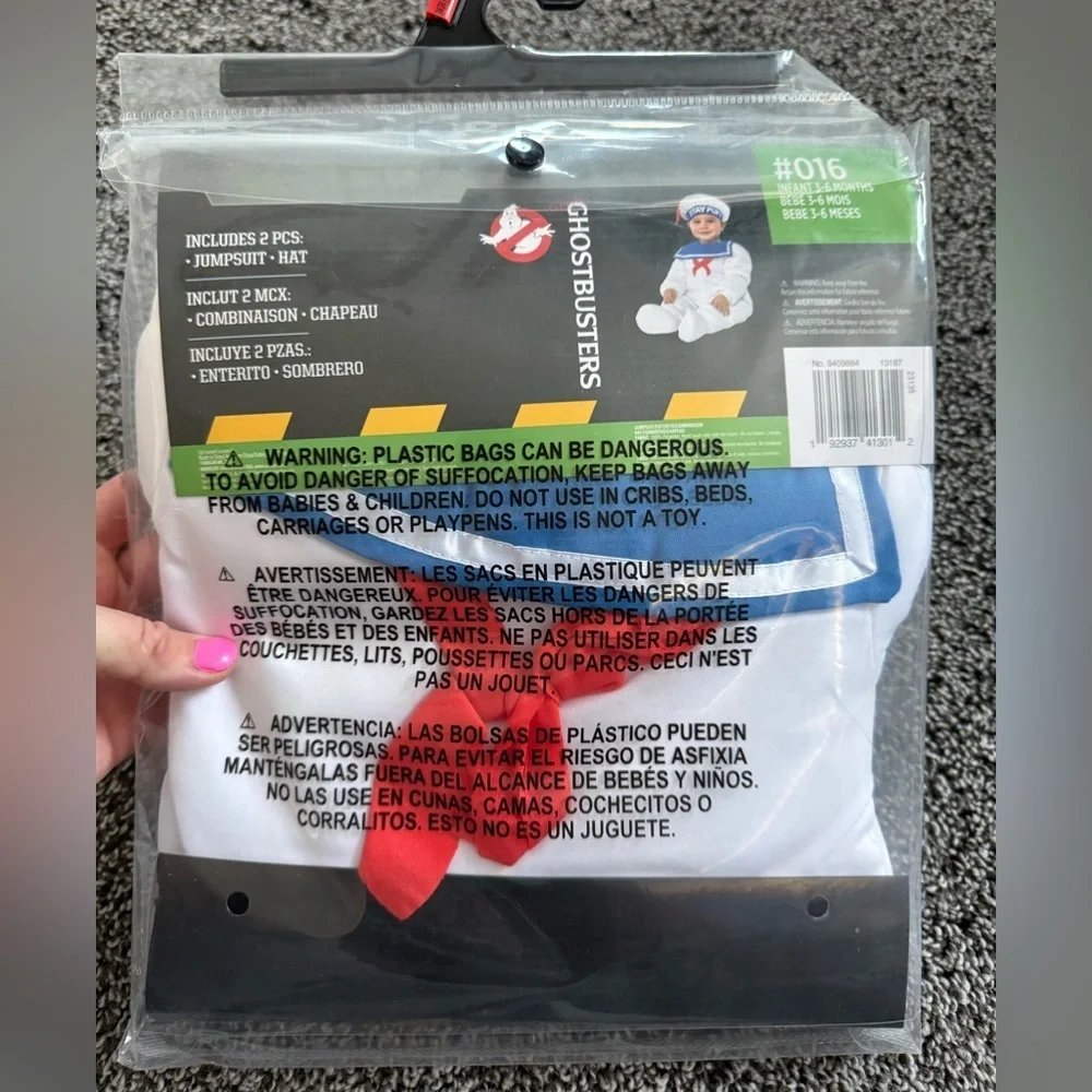 NEW Ghostbusters Puft Baby Costume